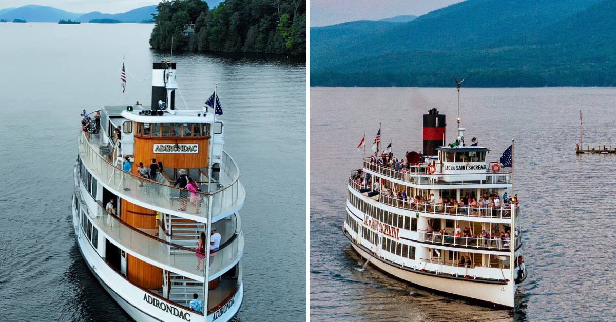 steamboat cruises on lake george
