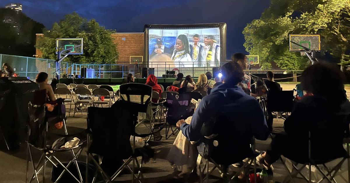 movies under the stars in albany