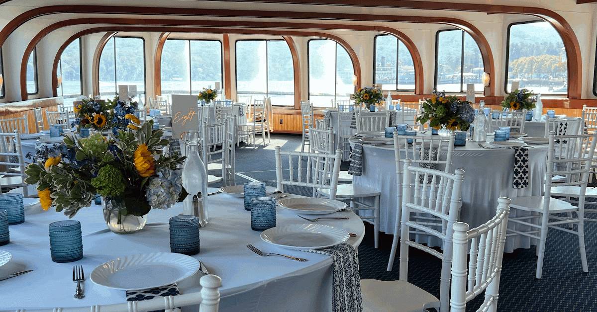 elegant place settings for special event