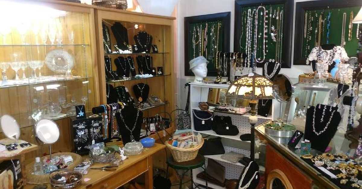 display of jewelry
