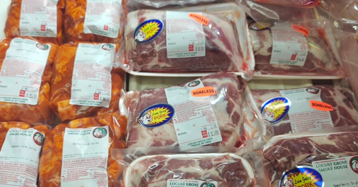 frozen meats