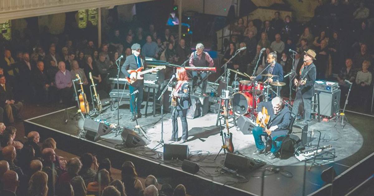 people at a concert