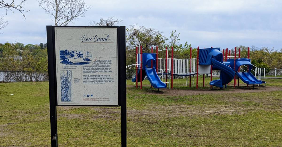corning preserve playground