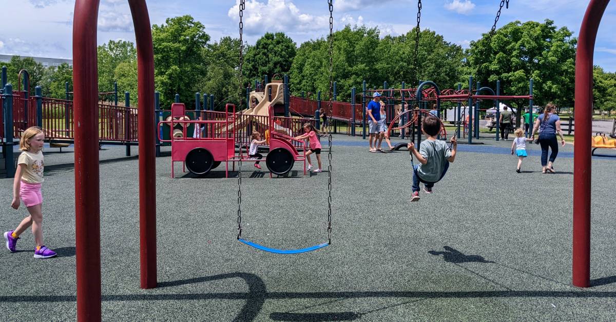 playground at the crossings