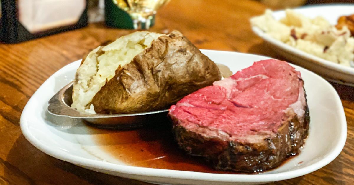 prime rib dinner