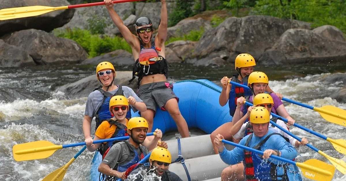 whitewater rafting trip