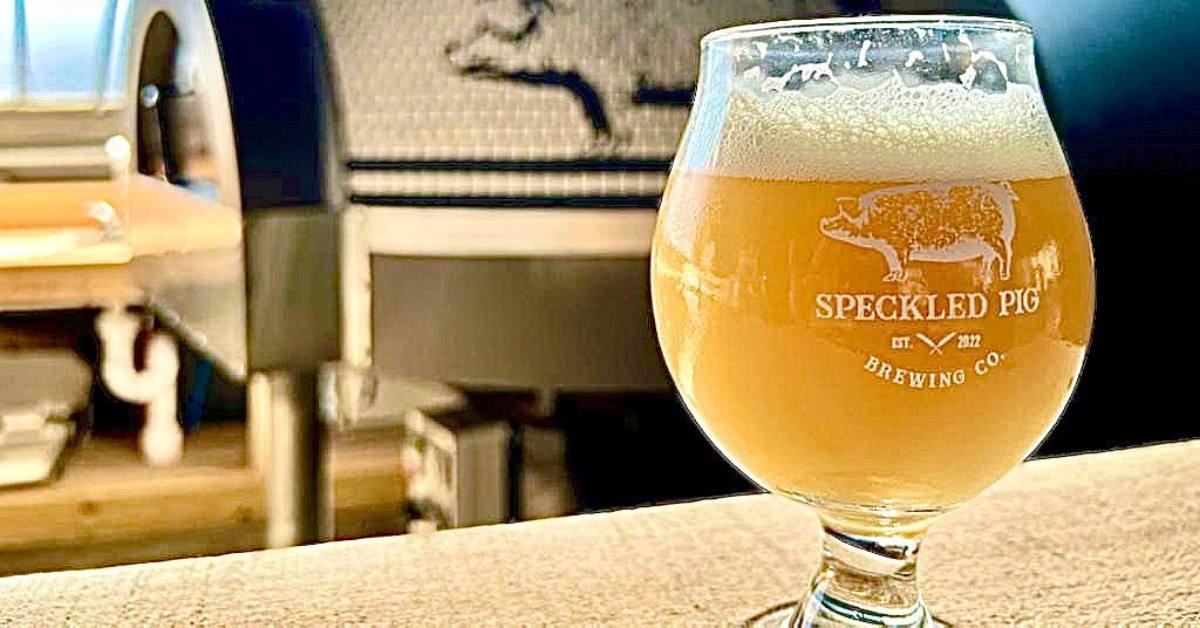 speckled pig beer