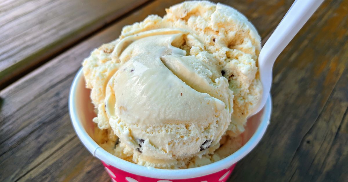 cup of ice cream