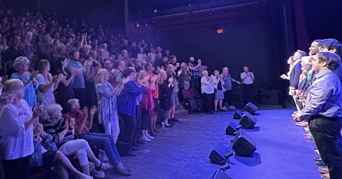 adirondack theatre festival crowd standing ovation