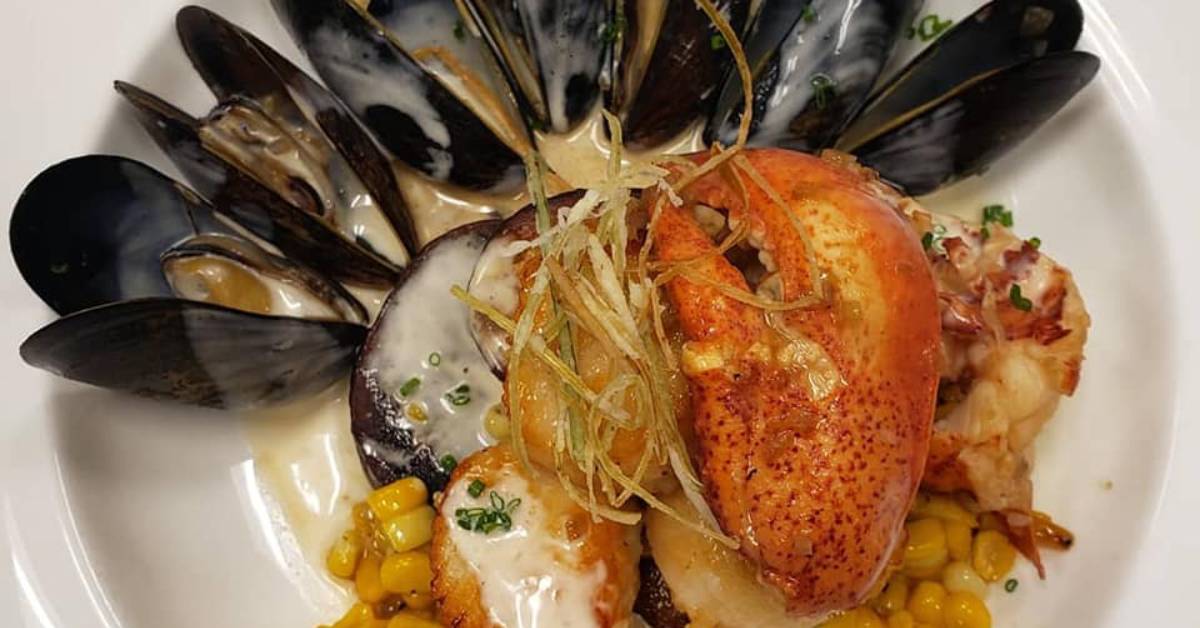 elegant looking seafood