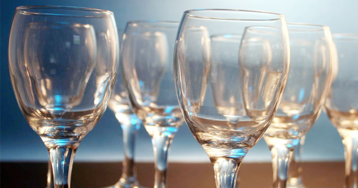wine glasses
