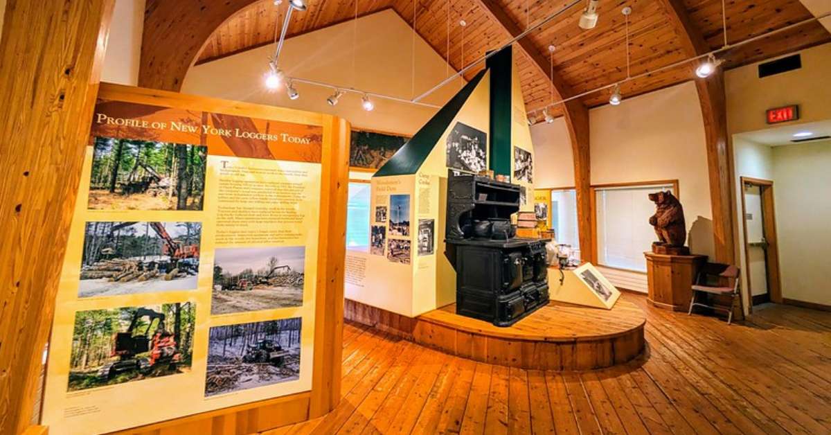 adk logging museum exhibit