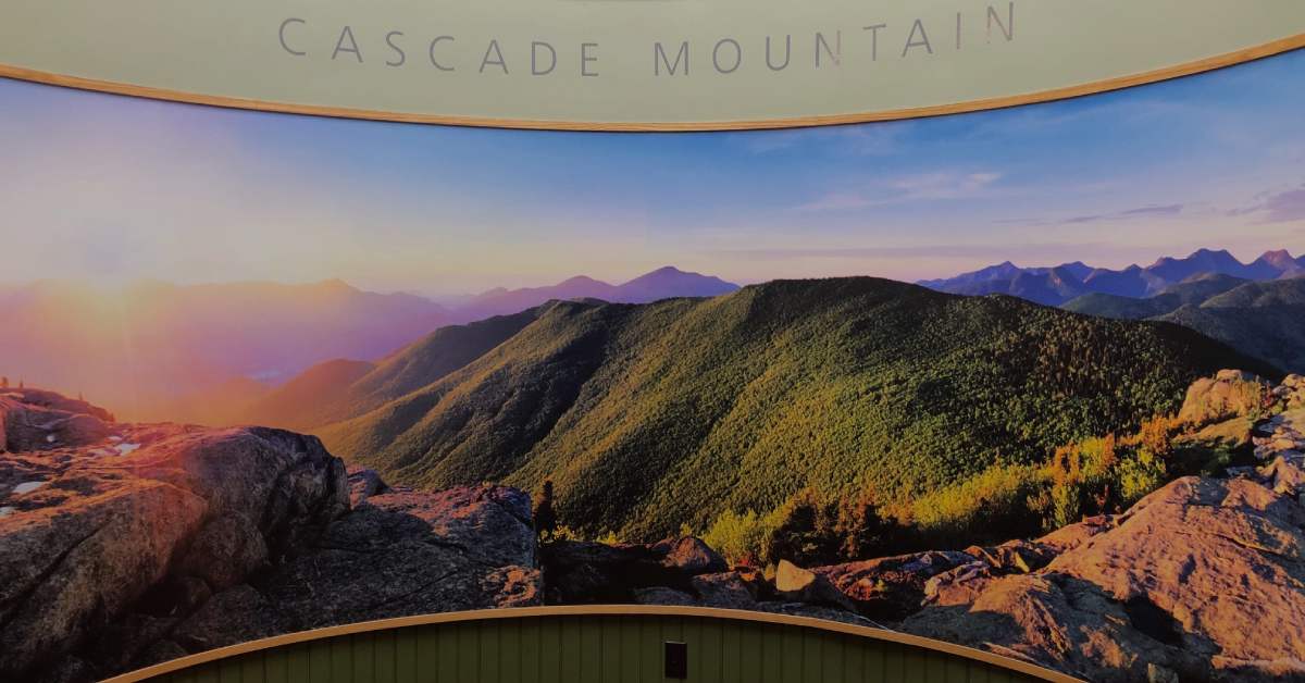 Cascade Mountain exhibit