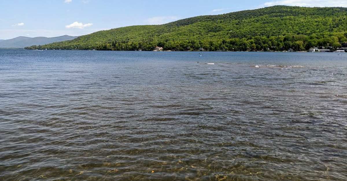clear waters of Lake George