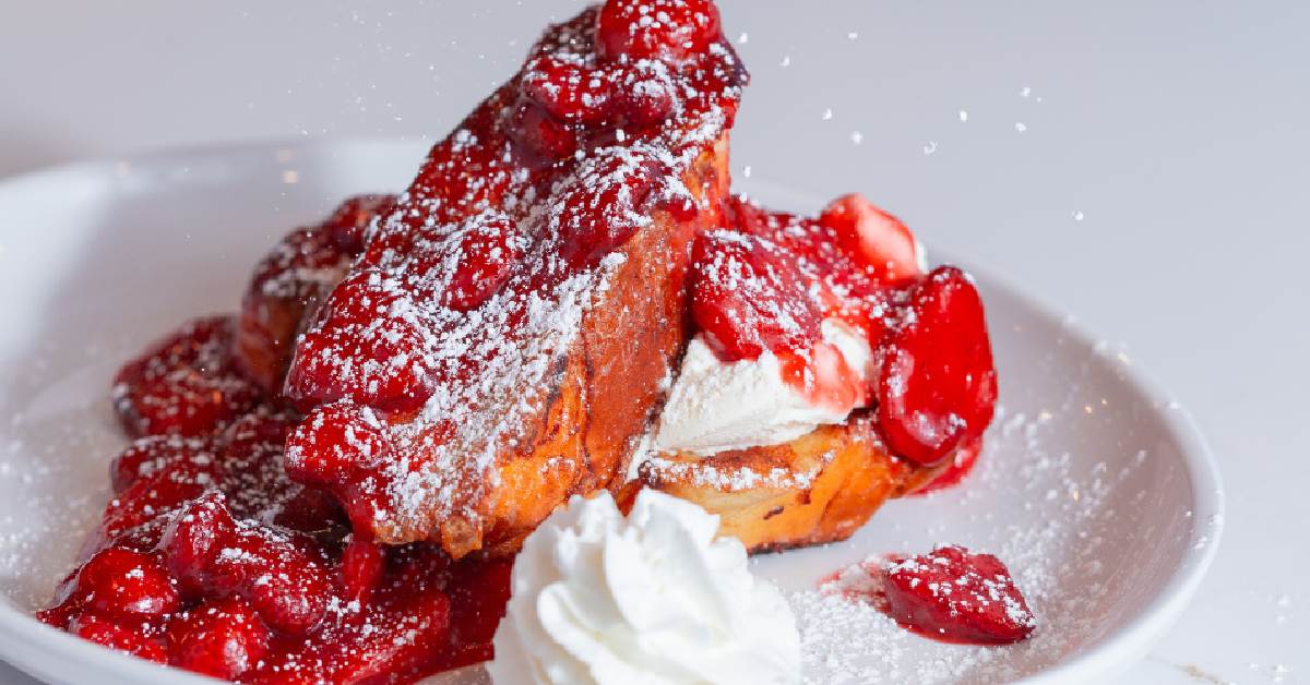 plate of french toast