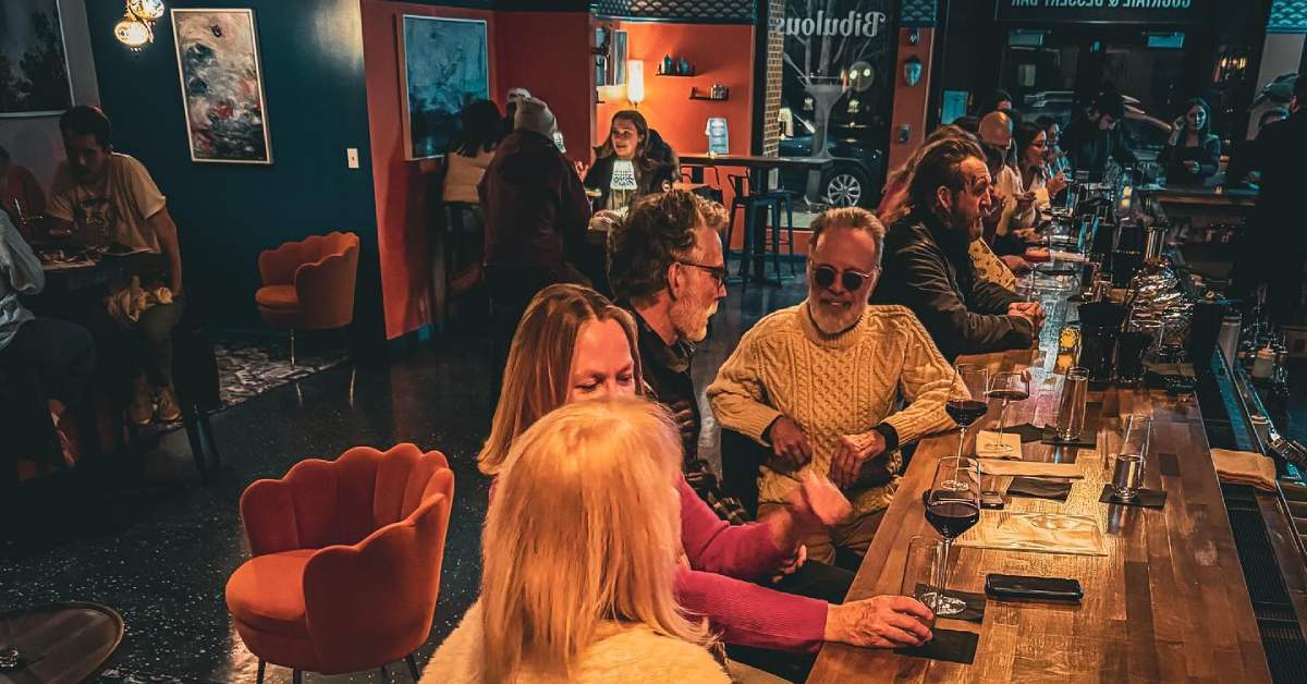 people inside a cocktail lounge