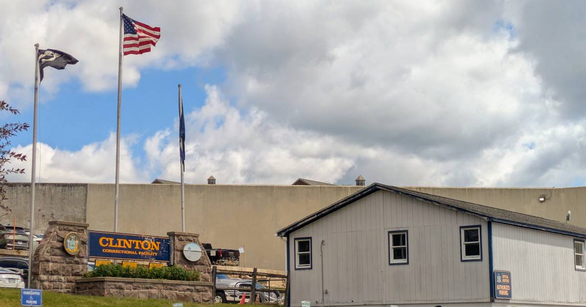 exterior of clinton correctional facility