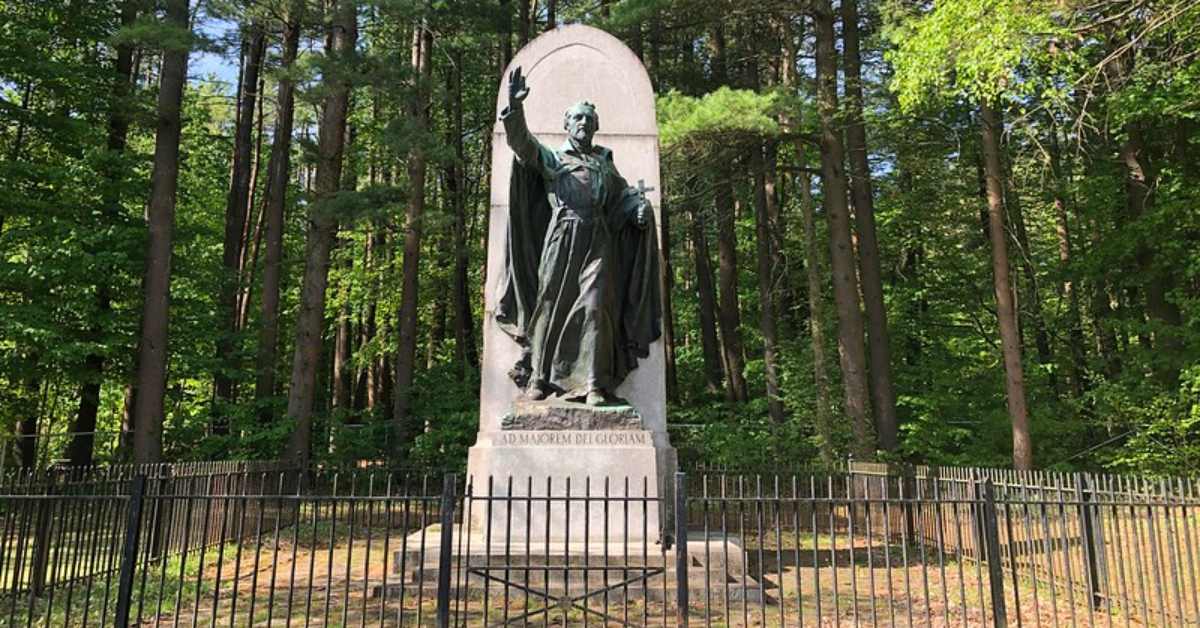Father Isaac Jogues Statue