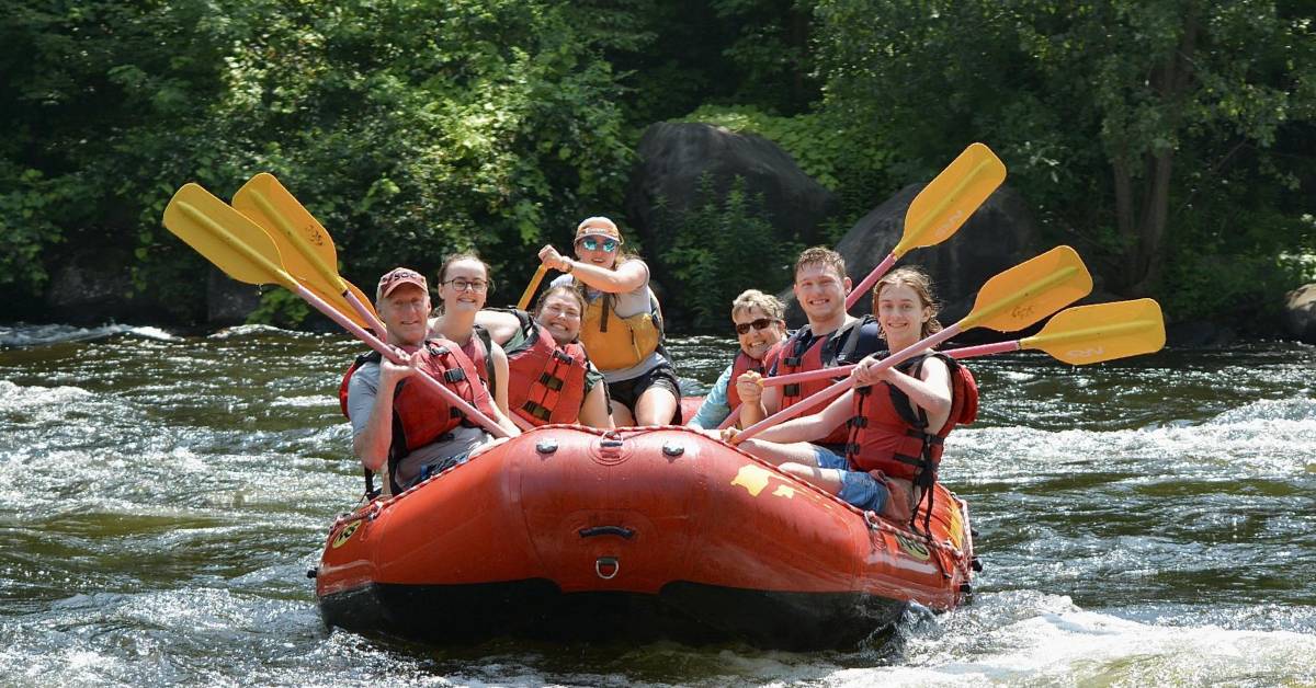 whitewater rafting