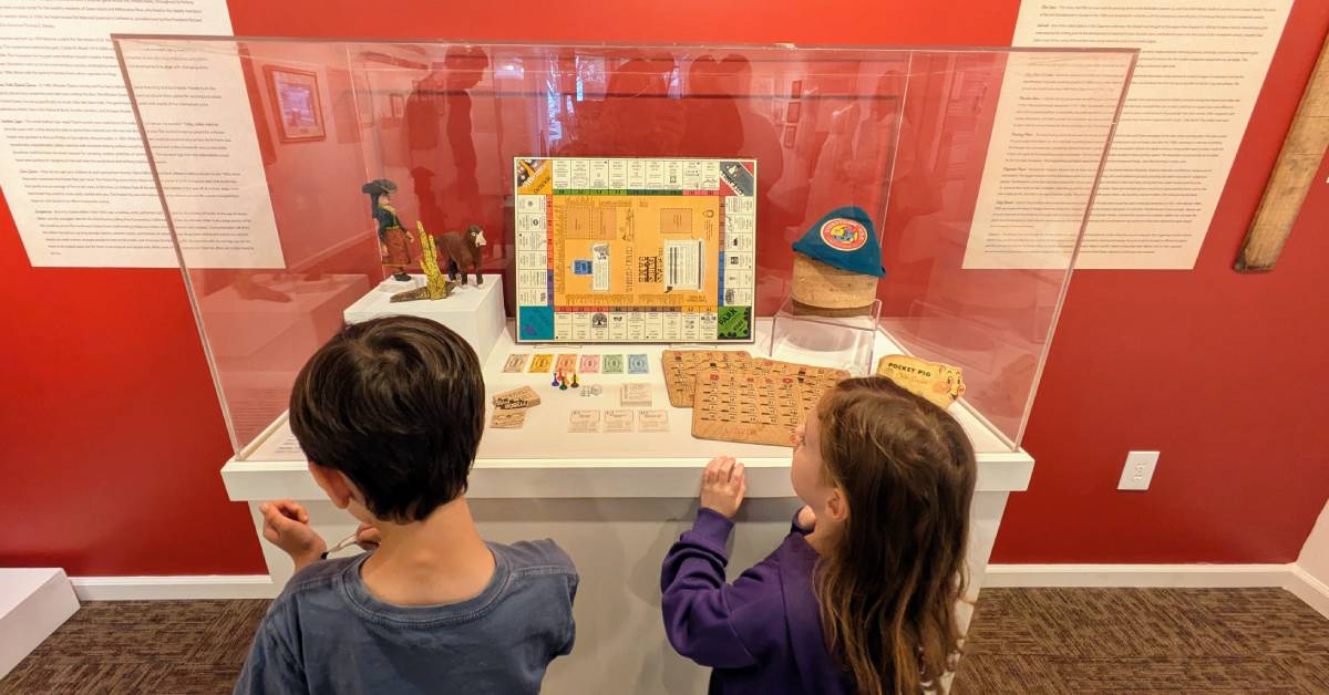 kids at chapman museum