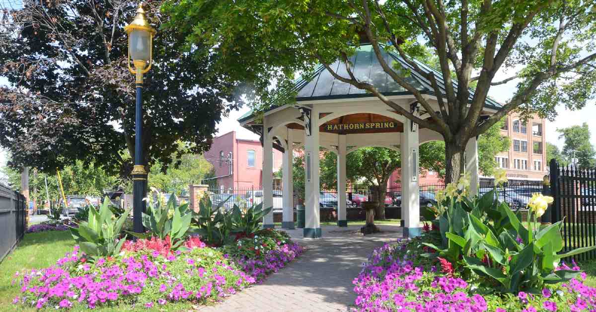 Mineral springs in saratoga 