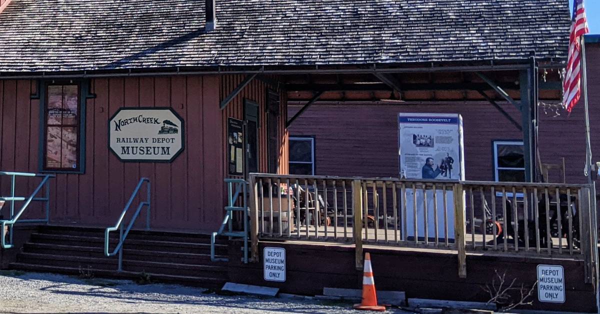 north creek railway depot museum