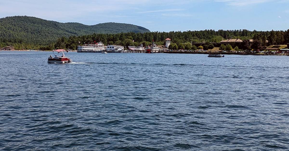 boats on lake george