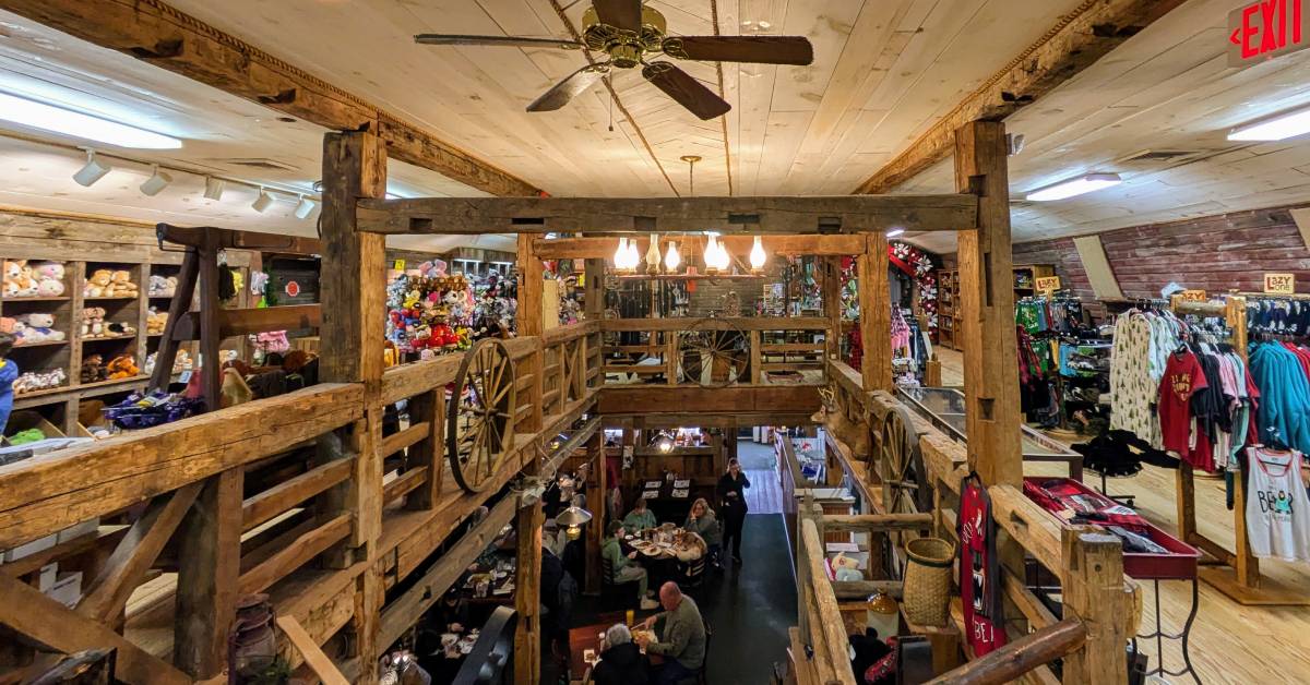 gift shop at the silo