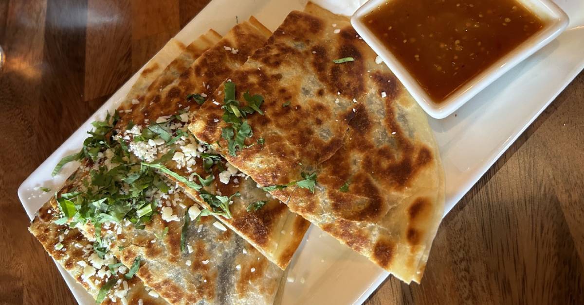 quesadillas