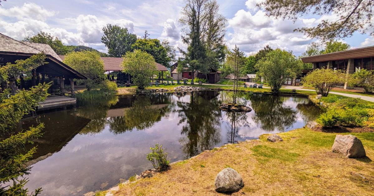 adirondack experience at blue mountain lake property