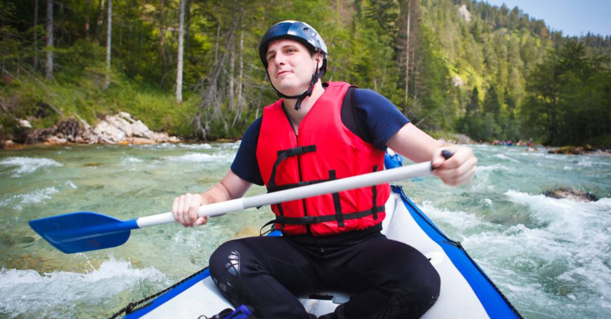 whitewater rafter