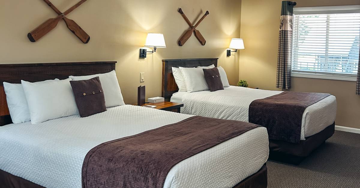 two beds