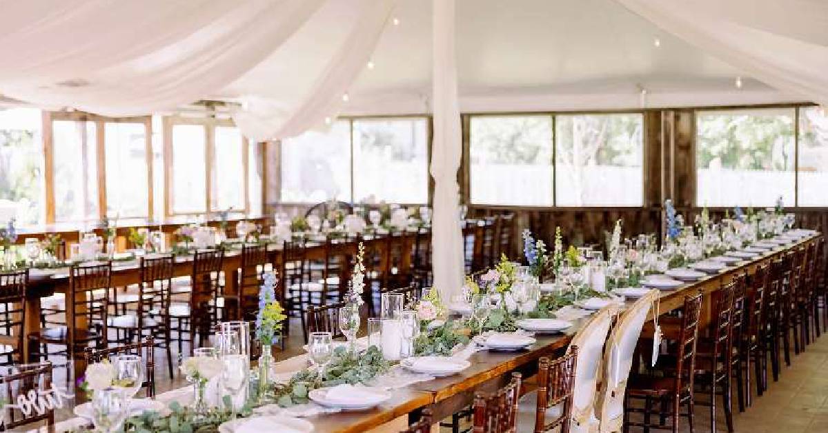 Garden Tent Wedding 