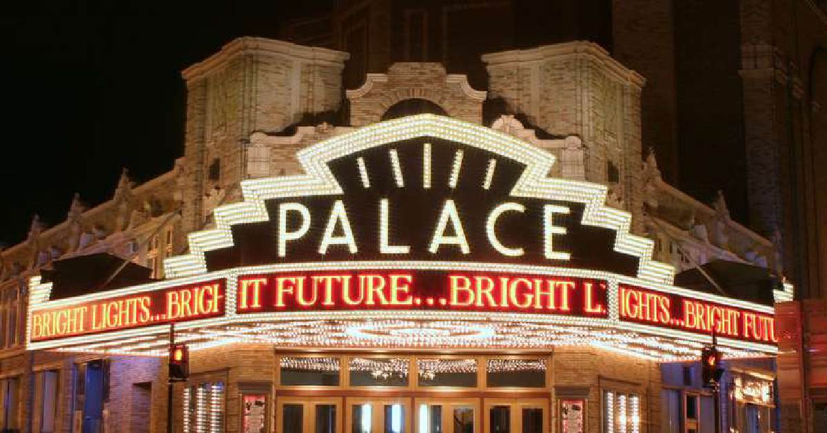 The front of The Place Theater