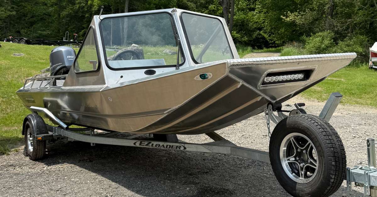 Wooldridge Boat on a trailer
