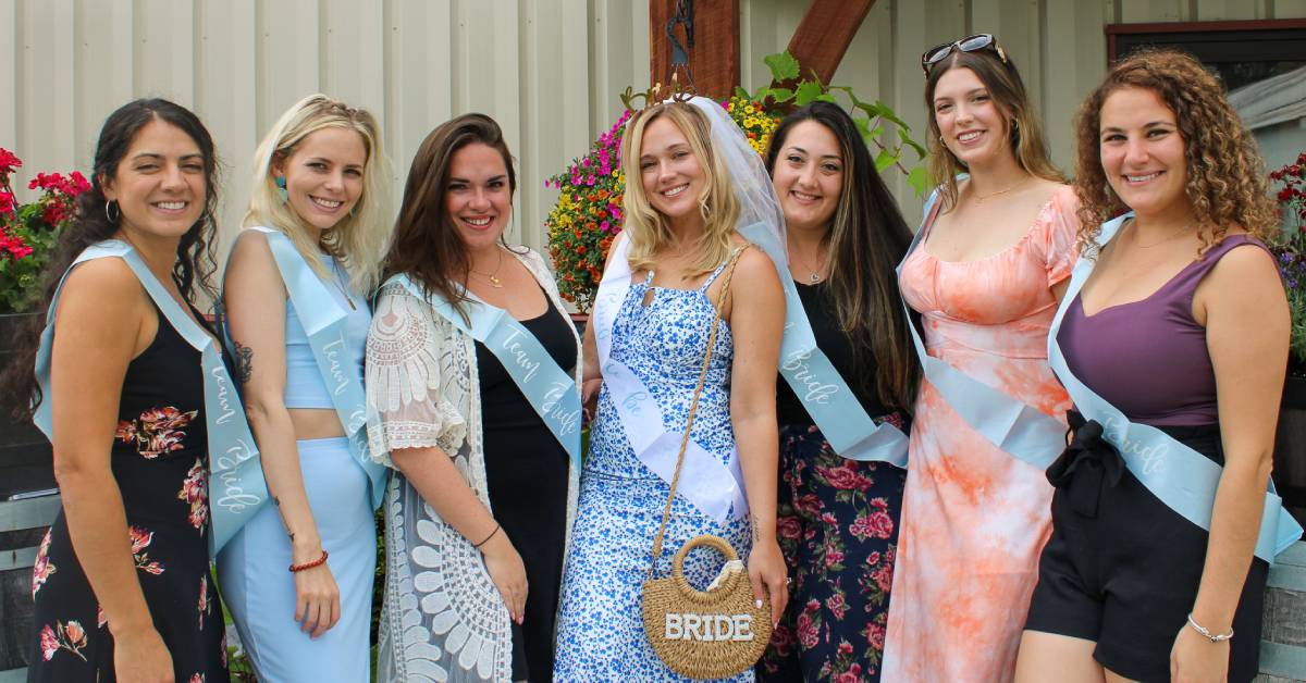 sachin and babi light blue dress What to Wear to a Bachelorette Party + 20 Outfit Ideas