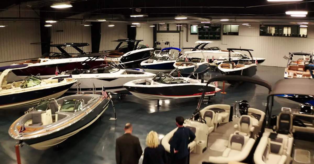 inside the Boats By George Showroom