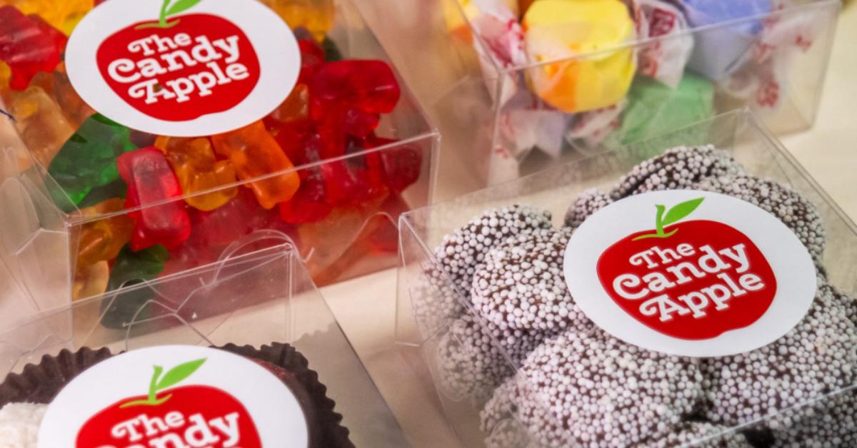containers of different candy