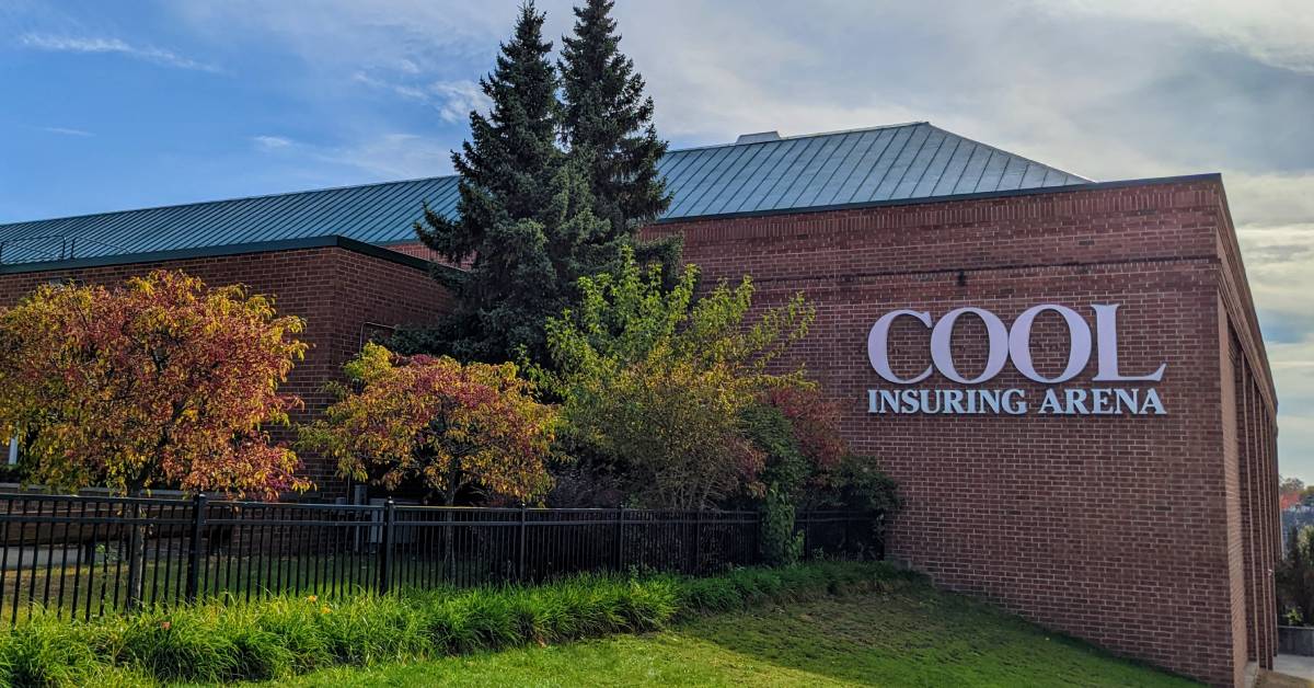 exterior of cool insuring arena
