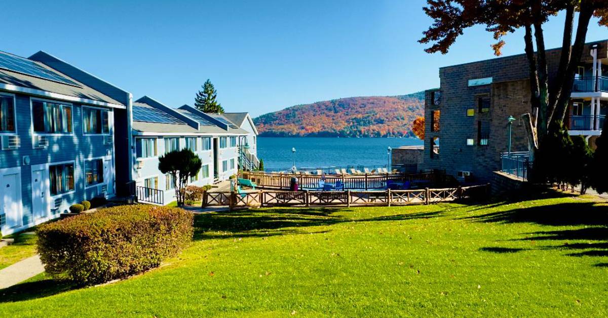 surfside village resort in the fall