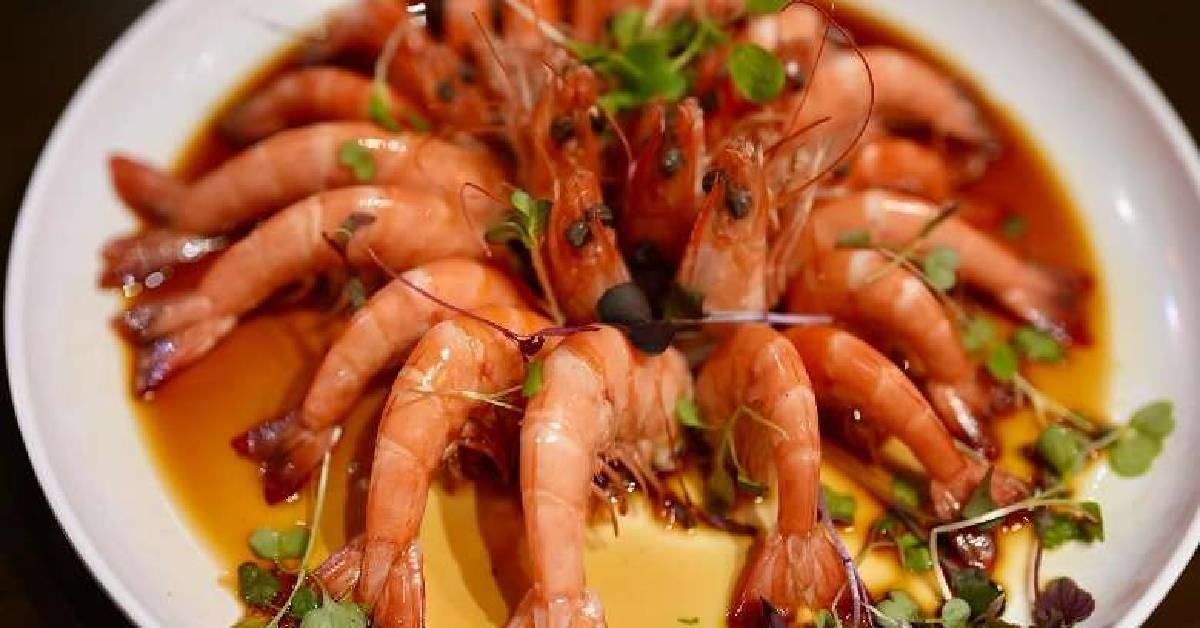 Bowl of shrimp