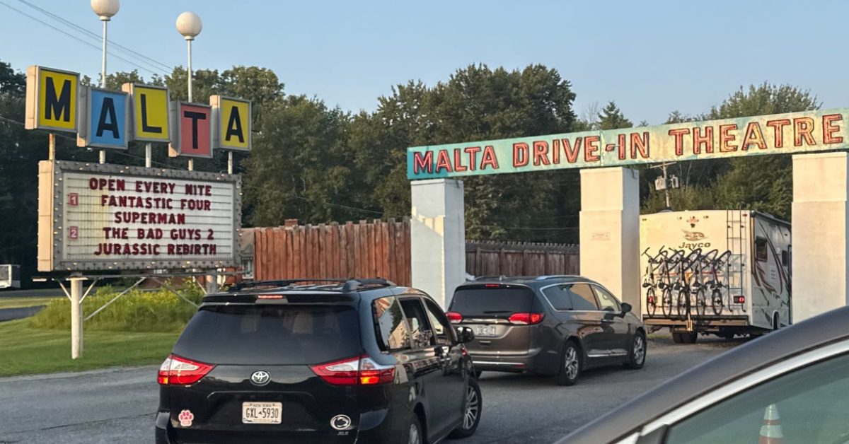 malta drive in theater entrance