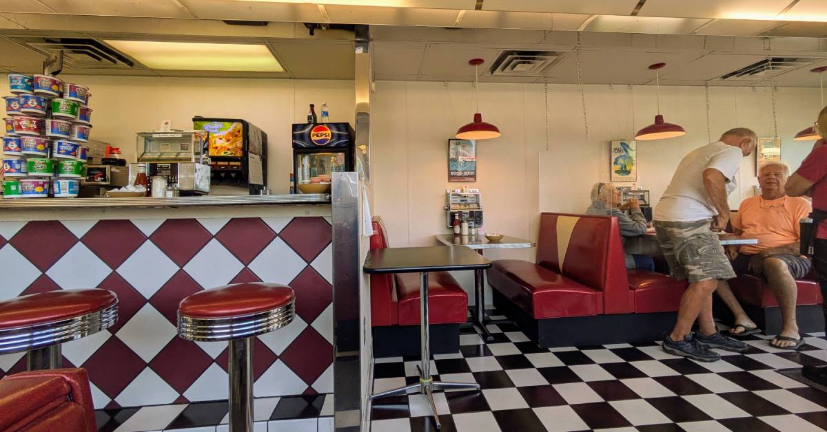 prospect mountain diner interior