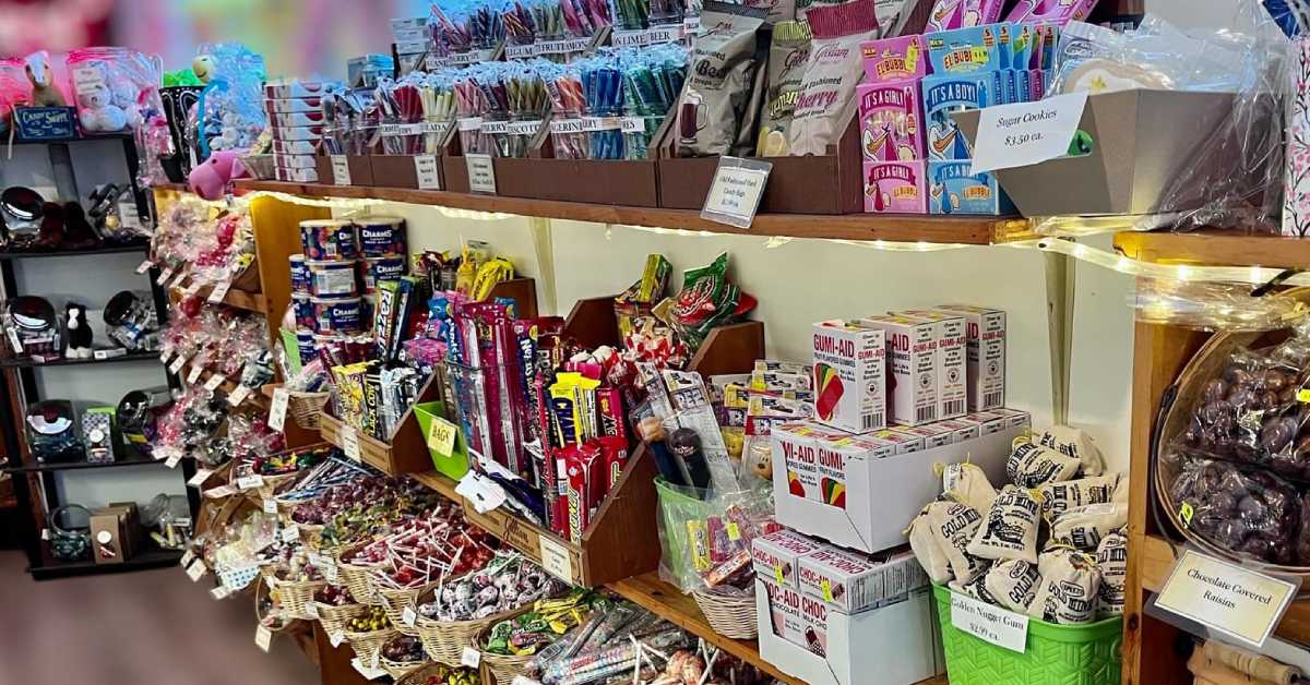 a candy store