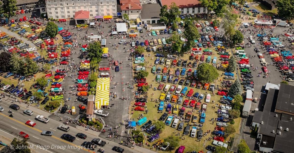 aerial view of adirondack nationals