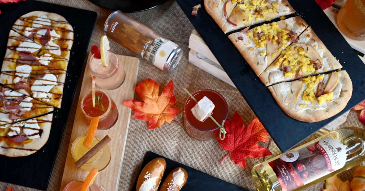 flatbread, fall cocktails, and cider
