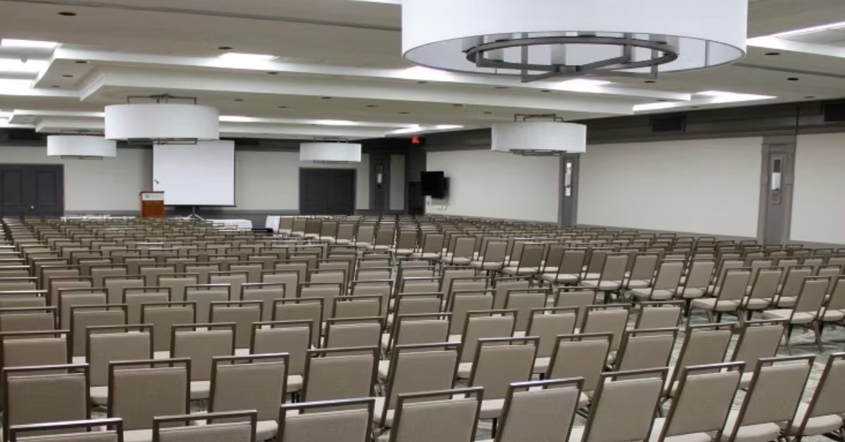 chairs in a conference room