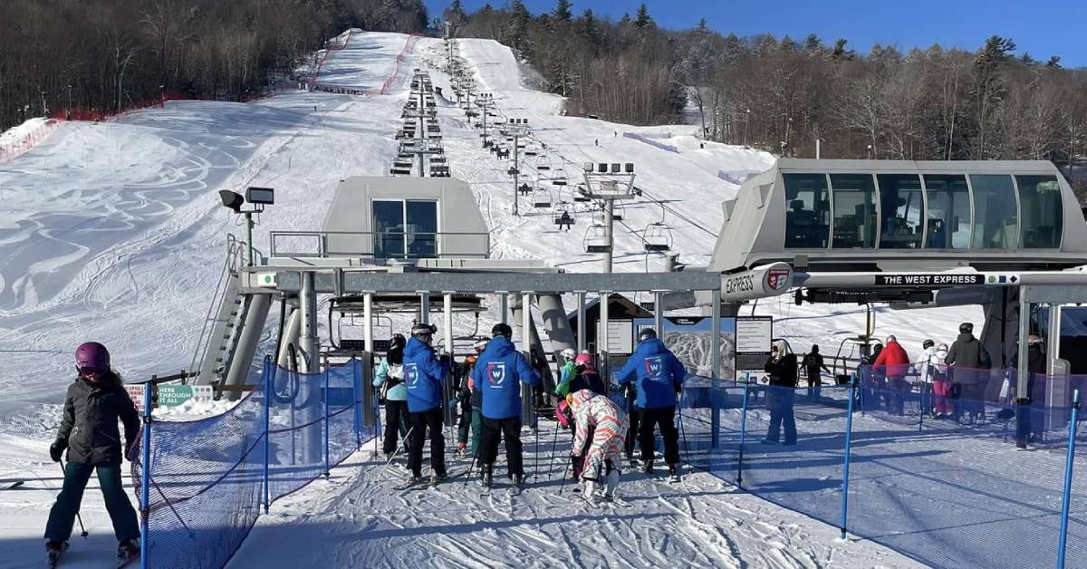 west mountain ski lift