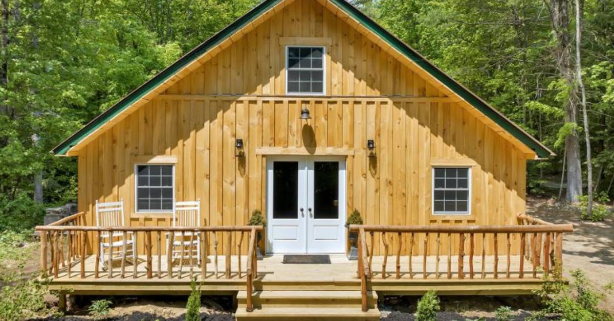 a-frame cabin