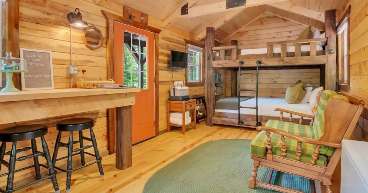 interior of cabin